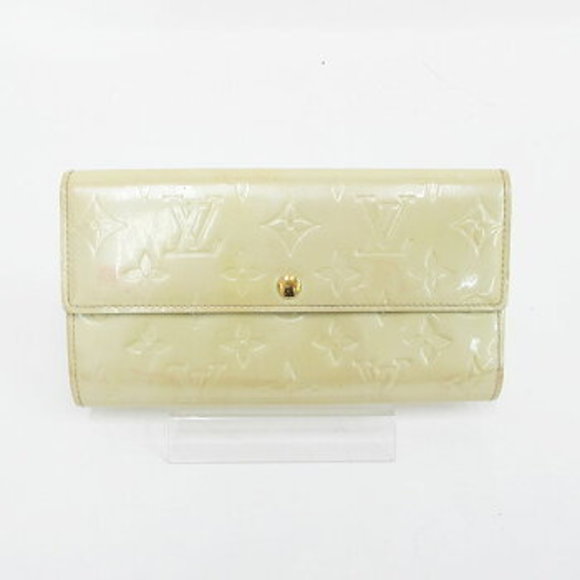 Louis Vuitton Vernis Portefeuille Sarah Beige - Picture 1 of 8